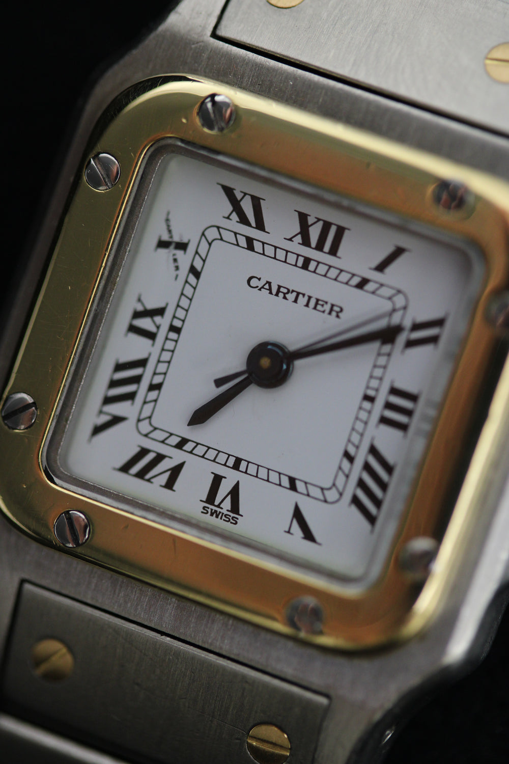 Cartier Santos Galbée 1988 (mit Papieren)