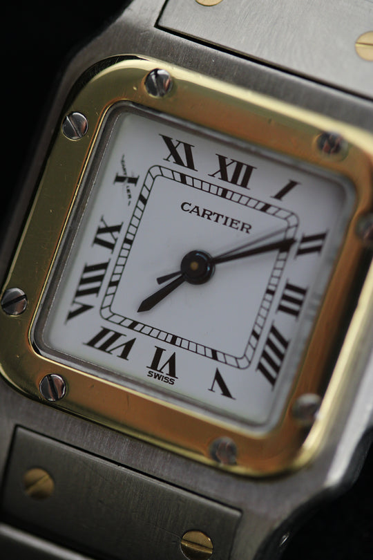 Cartier Santos Galbée 1988 (mit Papieren)