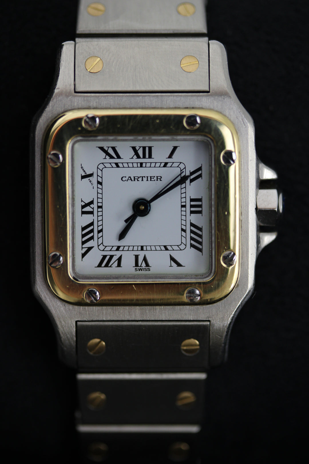 Cartier Santos Galbée 1988 (mit Papieren)