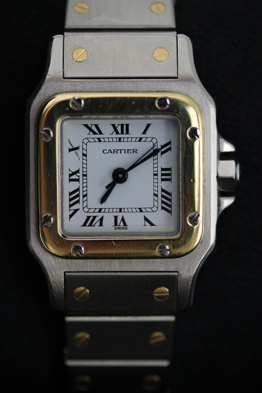 Cartier Santos Galbée 1988 (mit Papieren)