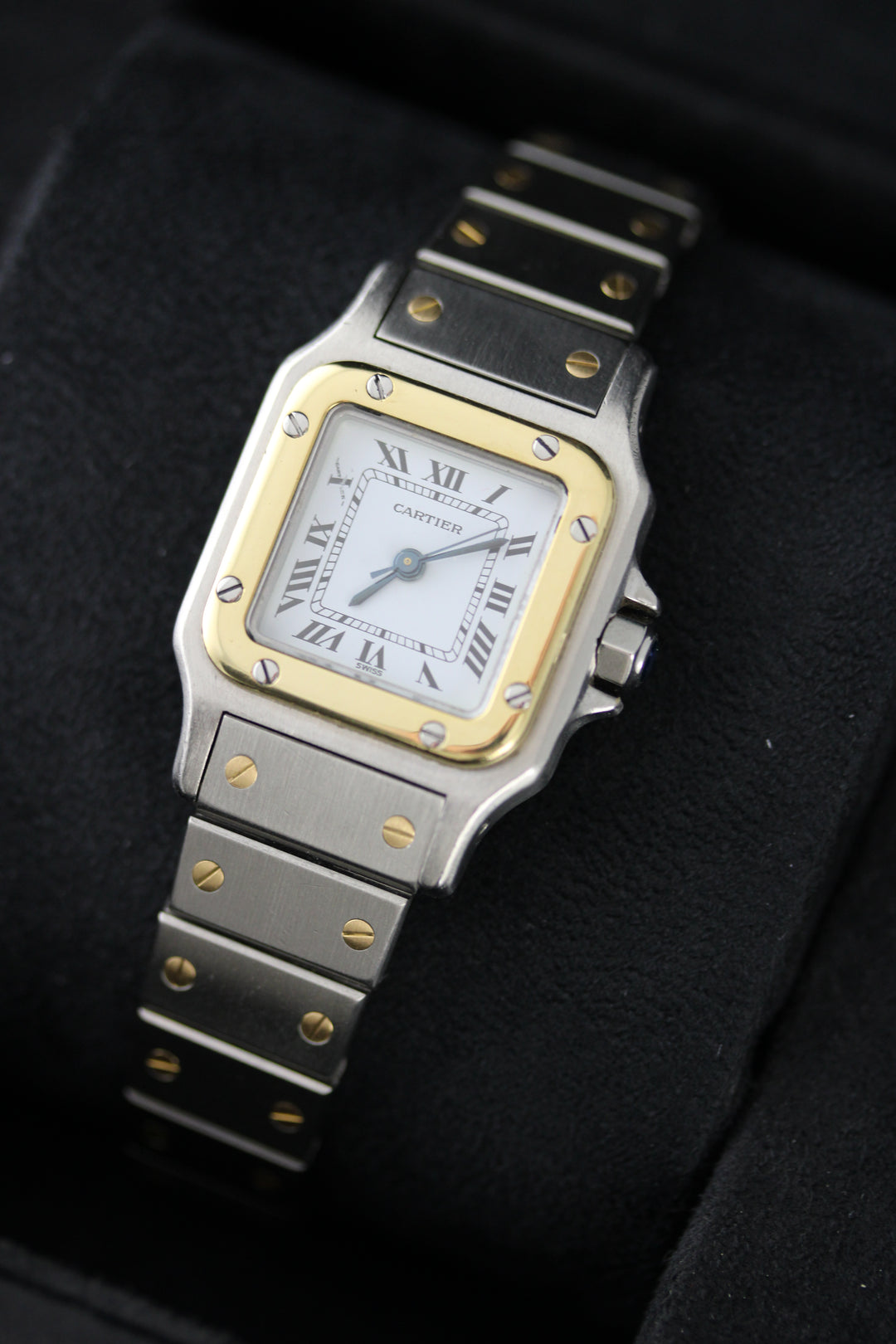 Cartier Santos Galbée 1988 (mit Papieren)