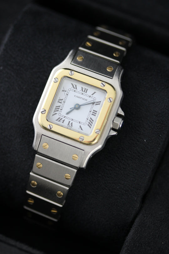 Cartier Santos Galbée 1988 (mit Papieren)