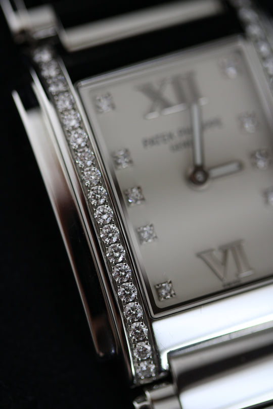 Patek Philippe Twenty~4 Diamond (mit Papieren)