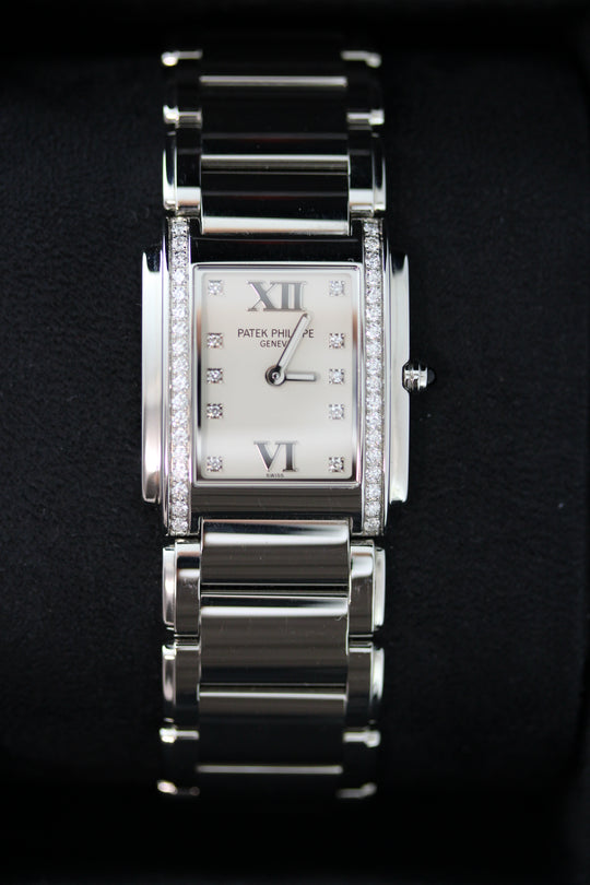 Patek Philippe Twenty~4 Diamond (mit Papieren)