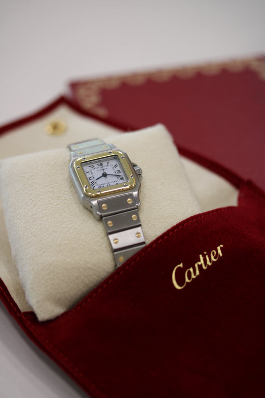 Cartier Santos Galbée 1988 (mit Papieren)
