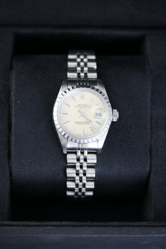 Rolex Lady-Datejust 26mm Tapestry Dial (Full Set)
