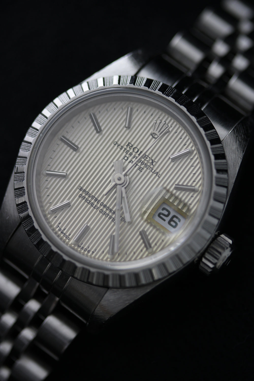 Rolex Lady-Datejust 26mm Tapestry Dial (Full Set)