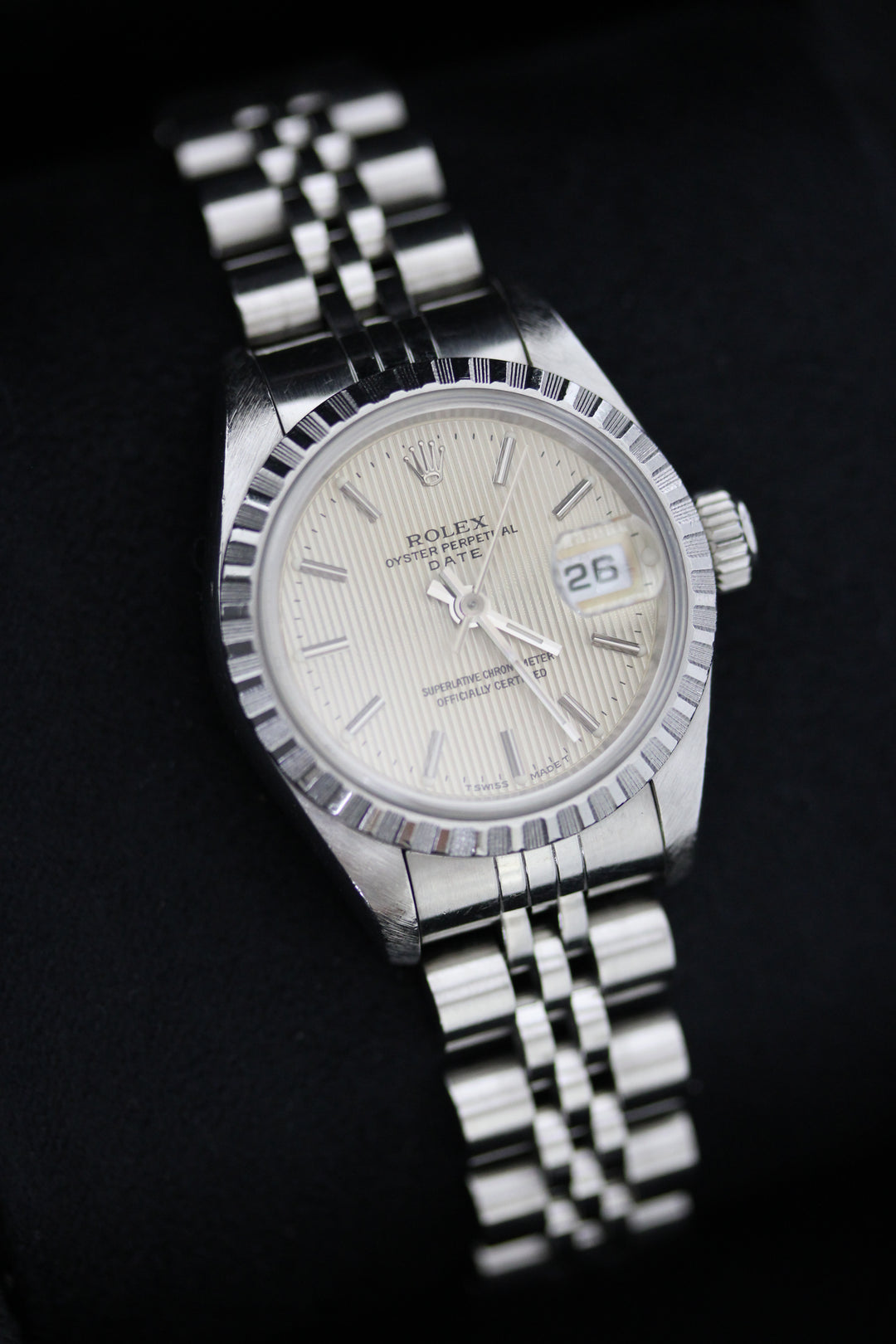Rolex Lady-Datejust 26mm Tapestry Dial (Full Set)
