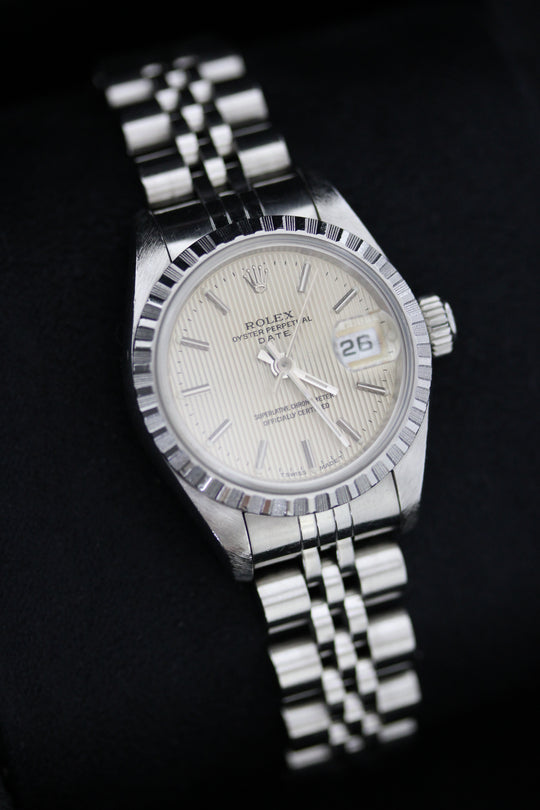 Rolex Lady-Datejust 26mm Tapestry Dial (Full Set)