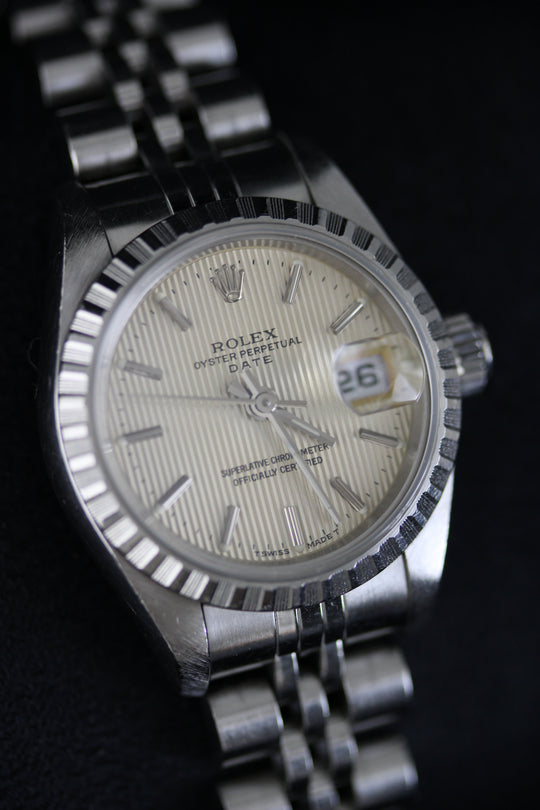 Rolex Lady-Datejust 26mm Tapestry Dial (Full Set)