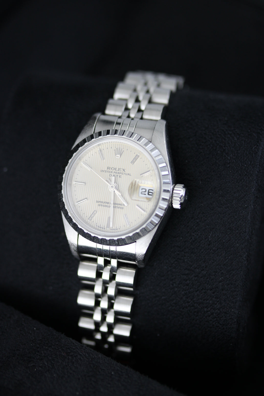Rolex Lady-Datejust 26mm Tapestry Dial (Full Set)