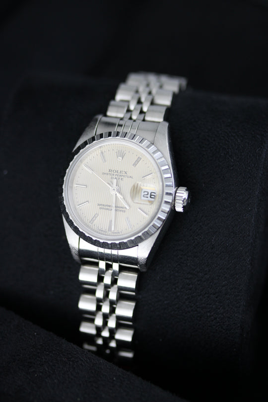 Rolex Lady-Datejust 26mm Tapestry Dial (Full Set)