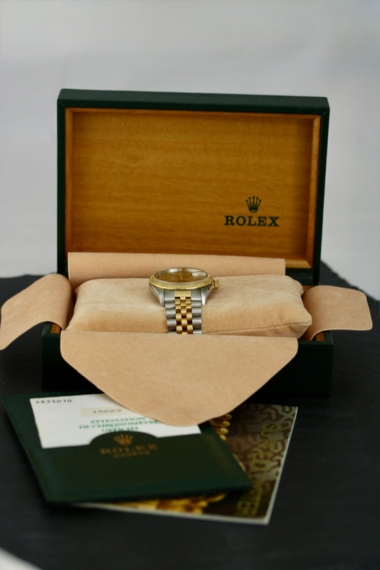 Rolex Oyster Perpetual Date 34 mm Champagne Dial (Full Set)