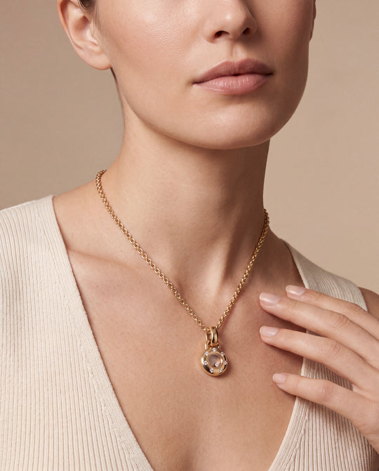 Chopard Happy Diamonds Kette aus 750 Gelbgold