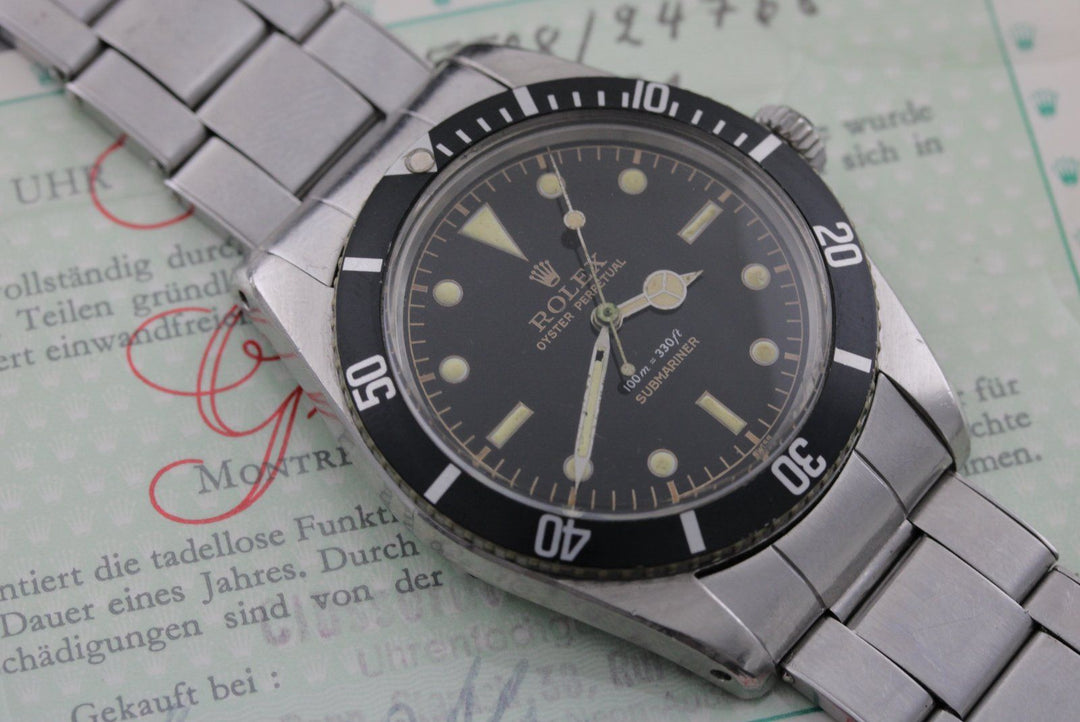 Rolex Submariner (No Date) ref.5508 FULL SET bj.1963 First Owner