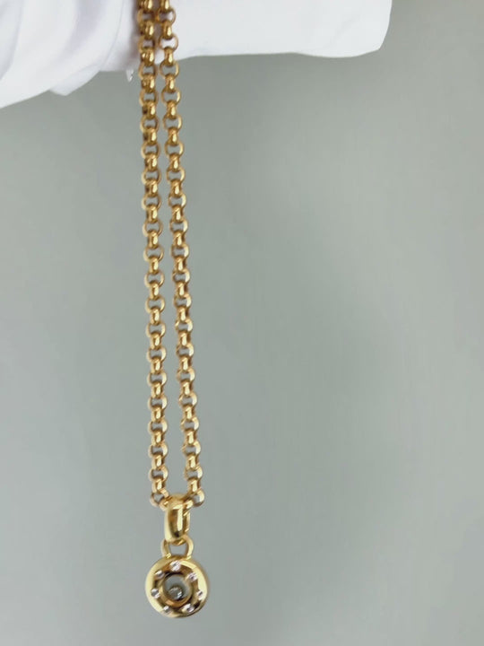 Chopard Happy Diamonds Kette aus 750 Gelbgold