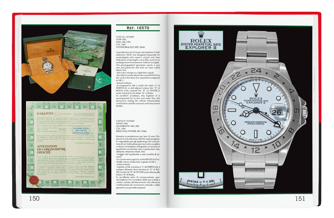 Rolex Explorer I, II and Milgauss